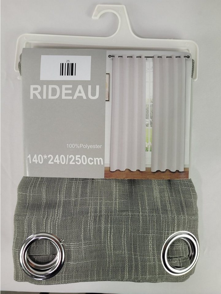 Provance Vorhang 1x Vorhang 140*240/250 cm Grau von Provance