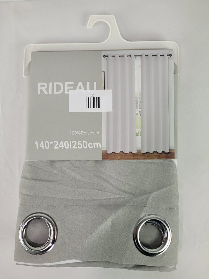 Provance Vorhang 1x Vorhang 140*240/250 cm Grau von Provance