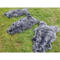 Echt Deutsche Merino Lammfell Schaffell Grau Dichte Wolle Neu L - Xxl Echt Deutsche Merino Lammfell Schaffell Grau Dichte Wolle Neu L - Xxl von Provellus