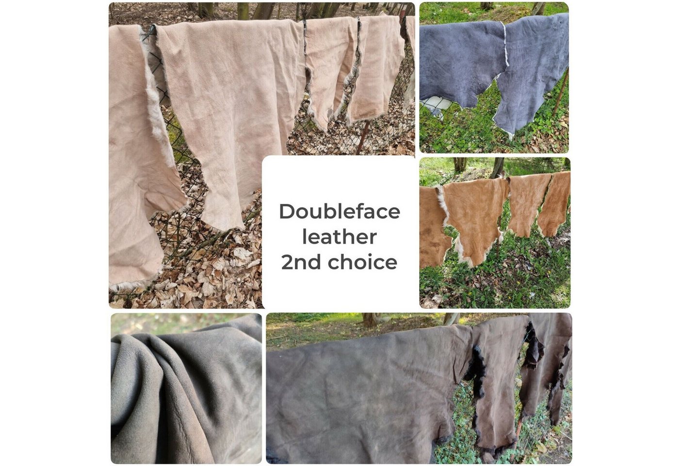 Provellus Fellteppich Echtes Doubleface 2.Wahl Schaffell/Lammfell/Fell/Leder zum Basteln, 30x30cm rund Provellus Fellteppich Echtes Doubleface 2.Wahl Schaffell/Lammfell/Fell/Leder zum Basteln, 30x30cm rund von Provellus