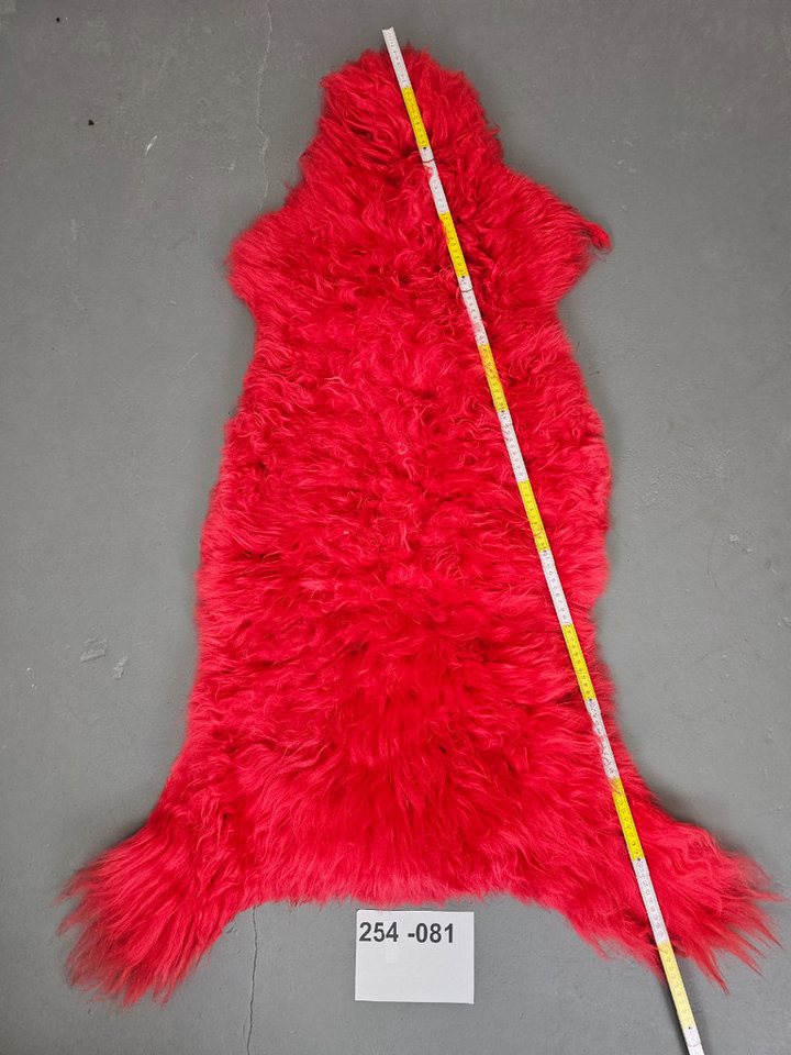 Provellus Fellteppich Gefärbtes Öko Schaffell Kirschrot – Unikat 254-081 Provellus Fellteppich Gefärbtes Öko Schaffell Kirschrot – Unikat 254-081 von Provellus