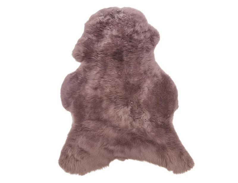 Provellus Fellteppich Natur Schaffell – Mauve Grau Lila, weich & dicht, 100-120 cm von Provellus