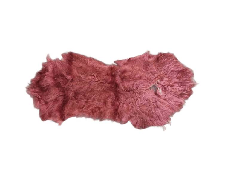 Provellus Fellteppich Schaffell 2. Wahl Rosa – Günstiges Unikat mit kleinen Mängeln Provellus Fellteppich Schaffell 2. Wahl Rosa – Günstiges Unikat mit kleinen Mängeln von Provellus