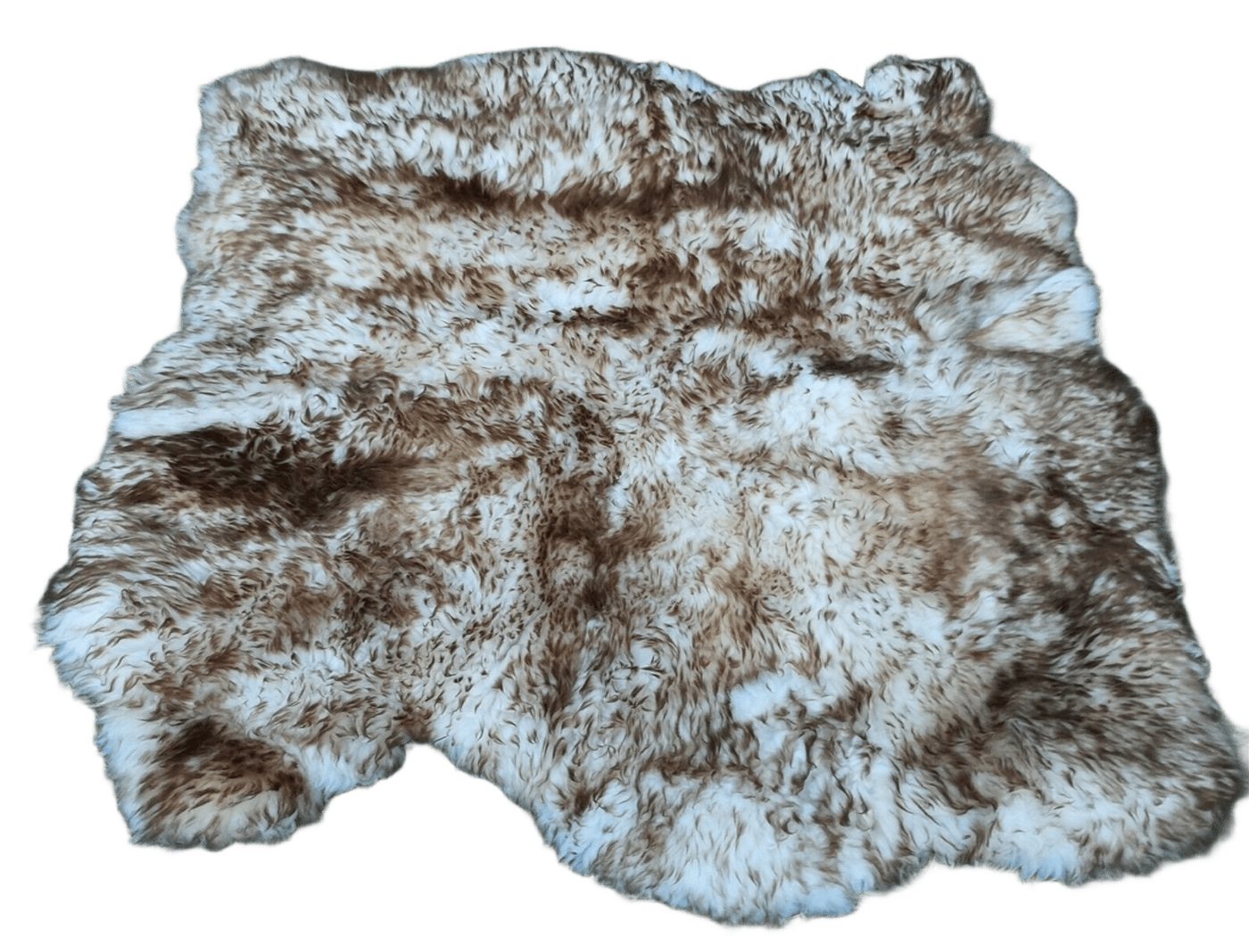 Provellus Fellteppich Schaffell Teppich zwei vernähte Riesen Schaffelle bis ca 110 x 110 cm Provellus Fellteppich Schaffell Teppich zwei vernähte Riesen Schaffelle bis ca 110 x 110 cm von Provellus