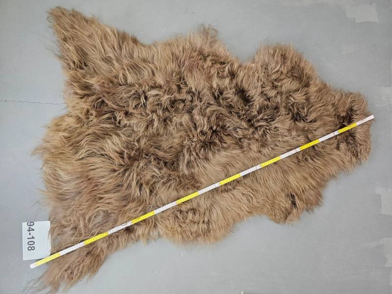 Provellus Fellteppich Schaffell Unikat XXL – Cappuccino mit dichter Fellstruktur von Provellus