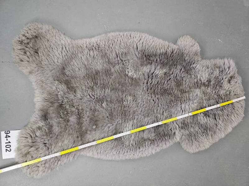 Provellus Fellteppich Schaffell grau geschoren XXL ca. 140cm Unikat 94-102 Provellus Fellteppich Schaffell grau geschoren XXL ca. 140cm Unikat 94-102 von Provellus
