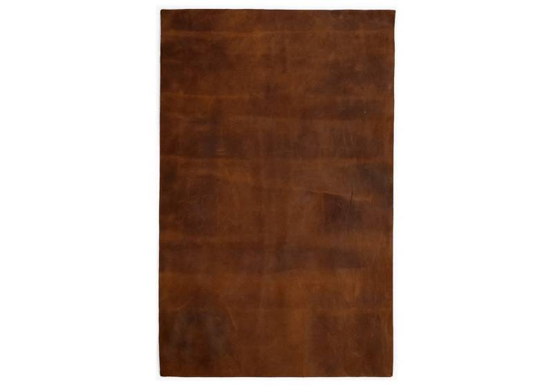 Provellus Lederteppich Büffel Nappaleder Braun – Crazy Horse Optik, 2,2 mm, 1. & 2. Wahl, A6 (11×15 cm) von Provellus