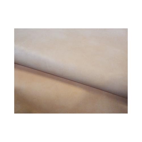 Provellus Vegetabil gegerbtes Blankleder Sattlerleder punzierbar 1,2-3,5mm Echtleder Leder (50cm x 100cm / 1,6-1,8mm) von Provellus
