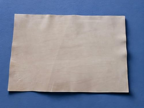 Provellus Vegetabil gegerbtes Rinderleder 2. Wahl – 1,3–1,5 mm dick – Naturbelassenes Leder für Handwerk & DIY (60×40 cm) von Provellus