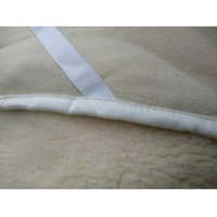 Top Merino Wolle Bettbezug Matratzenschoner Topper 100% Schurwolle Viele Grössen von Provellus