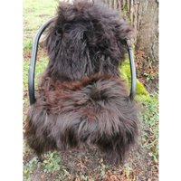 Top Öko Island Fell Lammfell Schaffell Lange Wolle Natur Braun Neu L - Xxl von Provellus