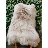 Top Öko Island Lammfell Schaffell Lange Wolle Taupe Felle Neu L - Xxl von Provellus