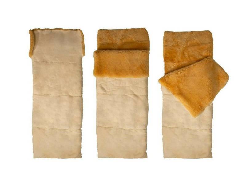 Wolldecke Schlafsack aus 8- 10 echten deutschen Merino medizinisch gegerbt, Provellus von Provellus