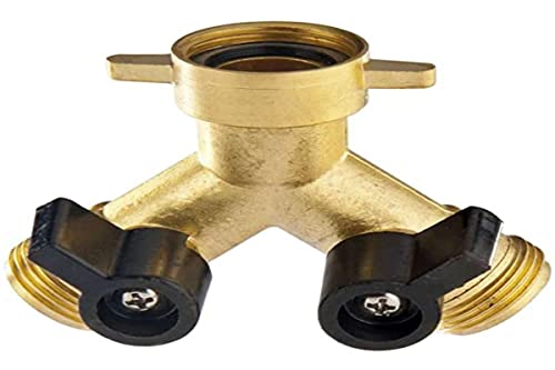 Provence Outillage 02897 T-Stück Abzweigdosen zum Schrauben, Messing gold von Provence Outillage