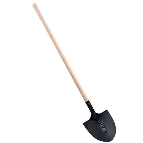 Provence Outillage 03407 Schaufel mit Holzgriff schwarz 27 cm von WERKA PRO