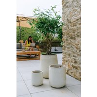 Handgemachte Keramik Pflanzkübel & Übertöpfe - Cremefarben, Ø23xh23cm, Ø30xh35cm, Ø42xh49cm Elegante Garten Deko, Hochwertige Blumentöpfe Handgemachte Keramik Pflanzkübel & Übertöpfe - Cremefarben, Ø23xh23cm, Ø30xh35cm, Ø42xh49cm Elegante Garten Deko, Hochwertige Blumentöpfe von Provencelia