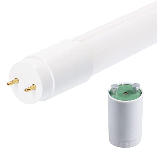 LED-Röhre 120cm 1er-Pack 14W 2.100 Lumen kaltweiß 6.500K G13 mit Starter für KVG/VVG von Proventa