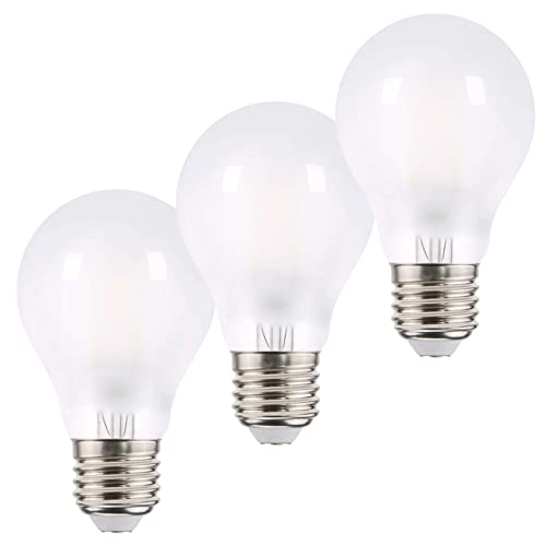 Proventa® LED Birne E27 7W warmweiß Glas matt 3er Sparpack von Proventa