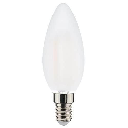 Proventa® LED Kerze E14 5W neutralweiß Kunststoff matt von Proventa