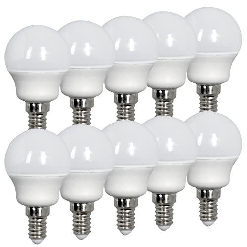 Proventa® LED Kugel E14 4W neutralweiß Kunststoff matt 10er Sparpack von Proventa