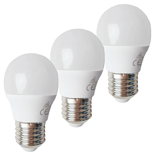 Proventa® LED Kugel E27 4W warmweiß Kunststoff matt 3er Sparpack von Proventa