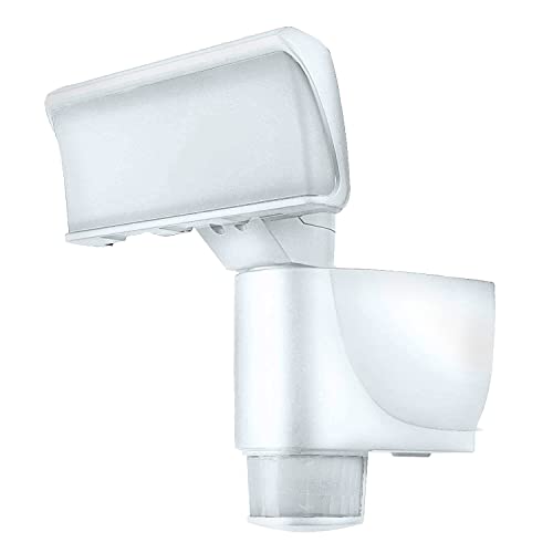 Proventa LED-Strahler, autom. Bewegungsverfolgung 180° Schwenkbereich 270°, Bewegungsmelder 4000K, 18W 1200 Lm, IP44, weiß von Proventa