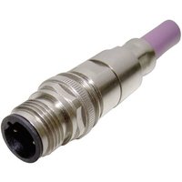 Provertha 42-100002 Sensor-/Aktor-Steckverbinder, unkonfektioniert M12 Stecker, gerade Polzahl: 2 1S von Provertha