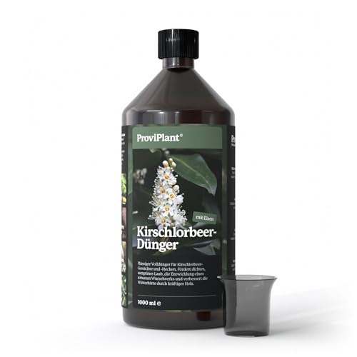 ProviPlant Spezialdünger Flüssigdünger in Profi-Qualität - Made in Germany (Kirschlorbeer, 1 Liter) von ProviPlant