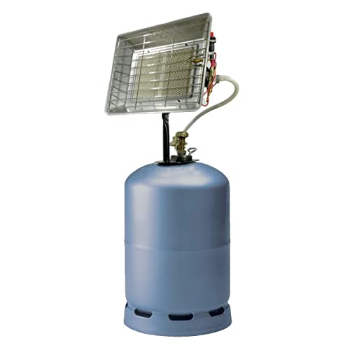 Heizkörper, Gas, 4,2 kW, Piezo-Zündung, für den Außenbereich, Sicherheit, Thermoelement, verstellbarer Druckminderer, Butan/Propan Heizkörper, Gas, 4,2 kW, Piezo-Zündung, für den Außenbereich, Sicherheit, Thermoelement, verstellbarer Druckminderer, Butan/Propan von Proweltek