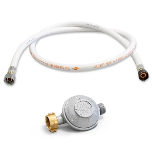 PROWELTEK | Butan-Druckregel-Kit 28 mbar + 1,50 m Butan/Propan-Flexibleschlauch PROWELTEK | Butan-Druckregel-Kit 28 mbar + 1,50 m Butan/Propan-Flexibleschlauch von Proweltek