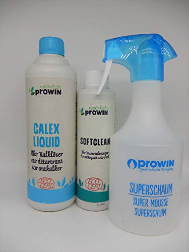 Prowin **Power KALKLÖSER + SOFTCLEAN 250m + SUPERSCHAUMFLASCHE ***Aktion*** Prowin **Power KALKLÖSER + SOFTCLEAN 250m + SUPERSCHAUMFLASCHE ***Aktion*** von Prowin