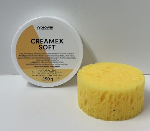 proWIN CREAMEX SOFT (ehemals Powercreme)250g + Schwämmchen 8cm NEU Set von Prowin