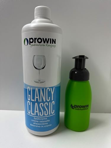 proWIN Glancy Classic 1000 ml & Schaumspender grün -Set- von Prowin