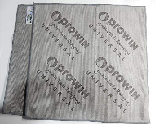 proWIN Set 2X UNIVERSALTUCH 32 x 32 grau von Prowin