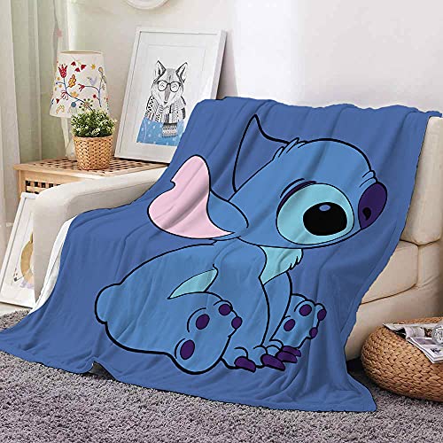 Flanell Decke, Übergröße Warme Super Weiche Decke Für Schlafzimmer, Büro, Sofa, Anime Decke（A11 150x200cm） von Proxiceen