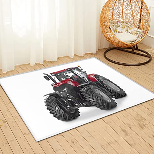 Proxiceen 3D Teppich Traktor Kinderzimmer Schlafzimmer LKW Teppich waschbar rutschfest von Proxiceen