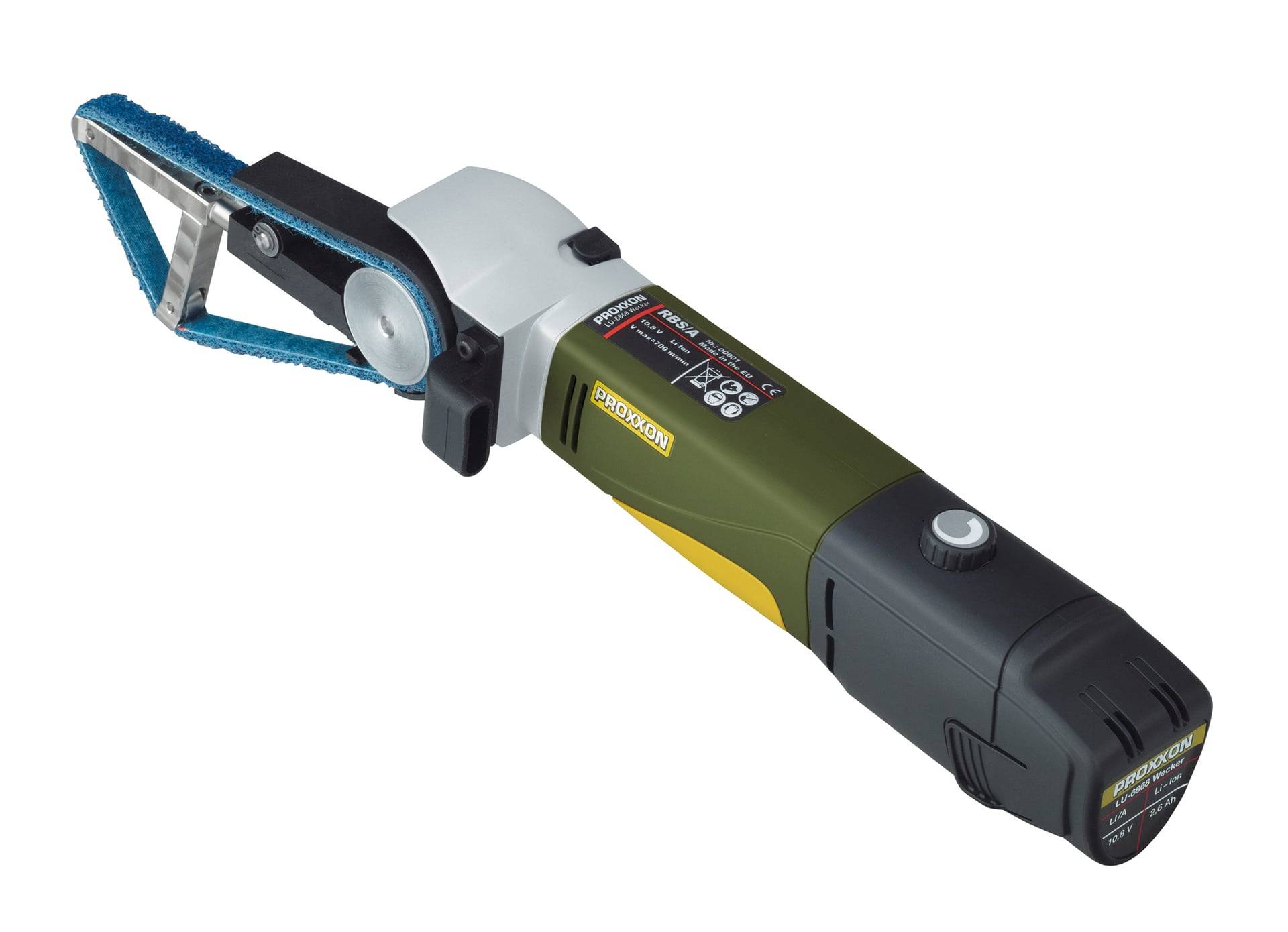 Akku-Rohrbandschleifer RBS/A von Proxxon