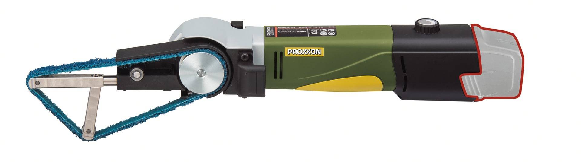 Akku-Rohrbandschleifer RBS/A von Proxxon