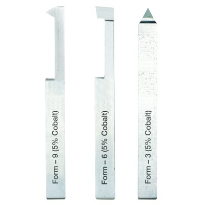 Drehstahlsatz zum Gewindeschneiden, HSS 8 x 8 x 80mm (3-teilig) von Proxxon