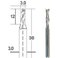 Proxxon - Hartmetall-Multifräser, 3 mm - 28761 von Proxxon