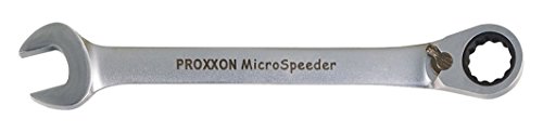 Proxxon 23131 MicroSpeeder 9mm Ratschen-Ringmaulschlüssel 15° Abwinklung Hebelumschaltung CrV-Stahl von Proxxon