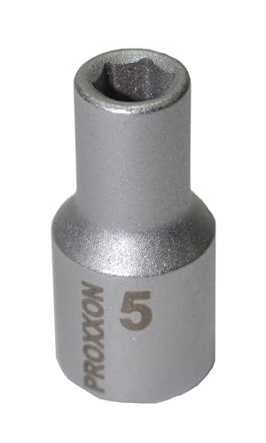 Proxxon 23712 Steckschlüsseleinsatz / Nuss 5mm Antrieb 6,3mm (1/4") Proxxon 23712 Steckschlüsseleinsatz / Nuss 5mm Antrieb 6,3mm (1/4") von PROXXON