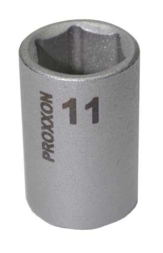PROXXON 23724 Steckschlüsseleinsatz / Nuss 11mm Antrieb 6,3mm (1/4") PROXXON 23724 Steckschlüsseleinsatz / Nuss 11mm Antrieb 6,3mm (1/4") von PROXXON