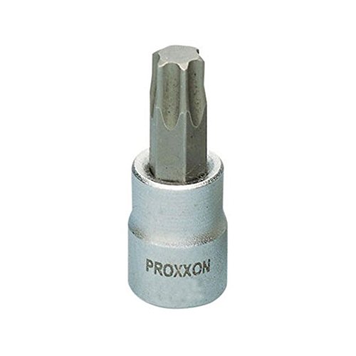 PROXXON 23761 Torx Einsatz TTX27 Antrieb 6,3mm (1/4") mit Stirnlochbohrung von Proxxon