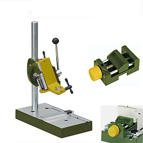 PROXXON MICROMOT Bohrständer MB 200 + Maschinenschraubstock MS 4 von Proxxon