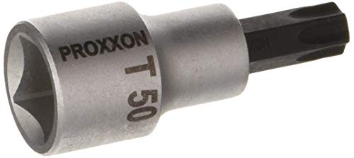 Proxxon 23494 Torx 50 Einsatz Bit T50 TX50 Antrieb 12,5mm (1/2") Gesamtlänge 55mm Chrom-Vanadium-Stahl von Proxxon