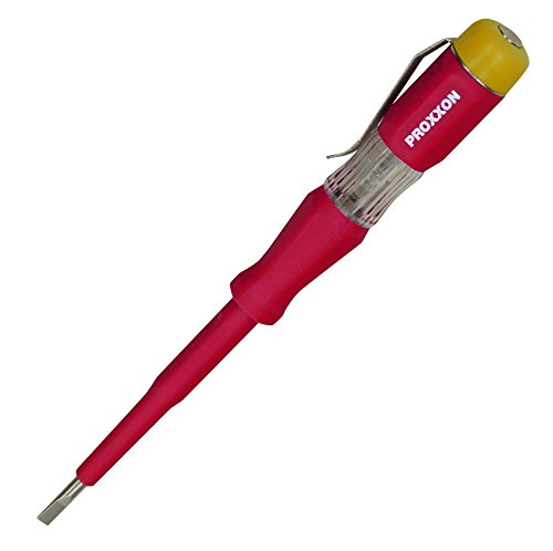 Proxxon 22390 Spannungsprüfer VDE Tester nach VDE 0680, Klinge 3mm Breite von PROXXON