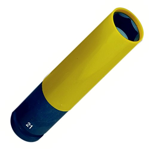 Proxxon 23976 Steckschlüsseleinsatz IMPACT | extralang, zum Einsatz mit Druckluftschraubern ½ “, extreme Verschleißfestigkeit | Länge: 130 mm, Ø 21, Drehmoment: 500 Nm Proxxon 23976 Steckschlüsseleinsatz IMPACT | extralang, zum Einsatz mit Druckluftschraubern ½ “, extreme Verschleißfestigkeit | Länge: 130 mm, Ø 21, Drehmoment: 500 Nm von Proxxon