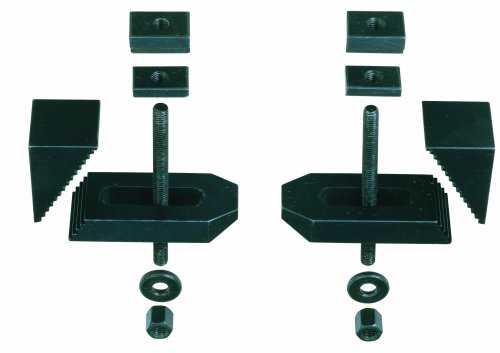 Proxxon 24257 Micromot Stufen-Spannpratzen aus Stahl für Werkstücke bis 35mm Höhe im Holzkästchen von Proxxon