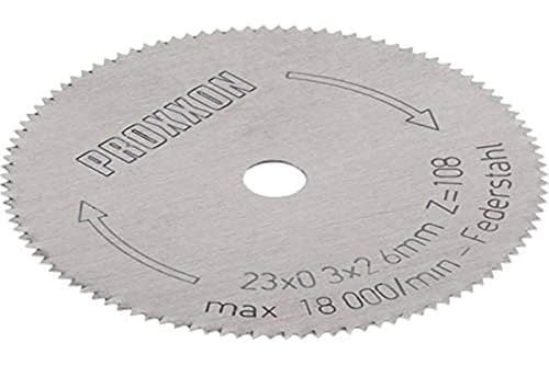 Proxxon 28652 Sägeblatt Ersatzblatt Ø23mm für MICRO-Cutter MIC 28650 von Proxxon